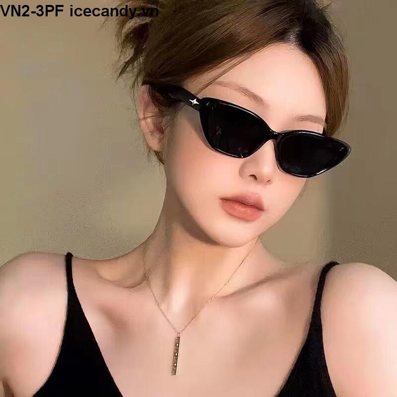 🥟ice🥟Kính Mát Mắt Mèo Chống Tia UV400 Phong Cách Châu Âu Thời Trang Cho Nam Và Nữ