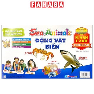 Sách Flash Card Tiếng Anh - Sea Animals