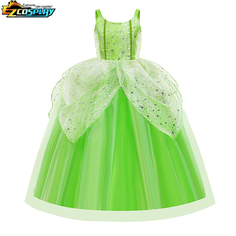 Đầm Hóa Trang Công Chúa Disney Tinkerbell Cho Bé Gái