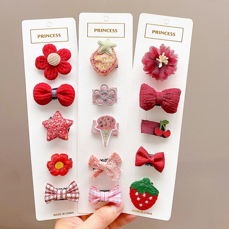 Kẹp Tóc Hình Hoạt Hình Xinh Xắn Cho Bé Gái