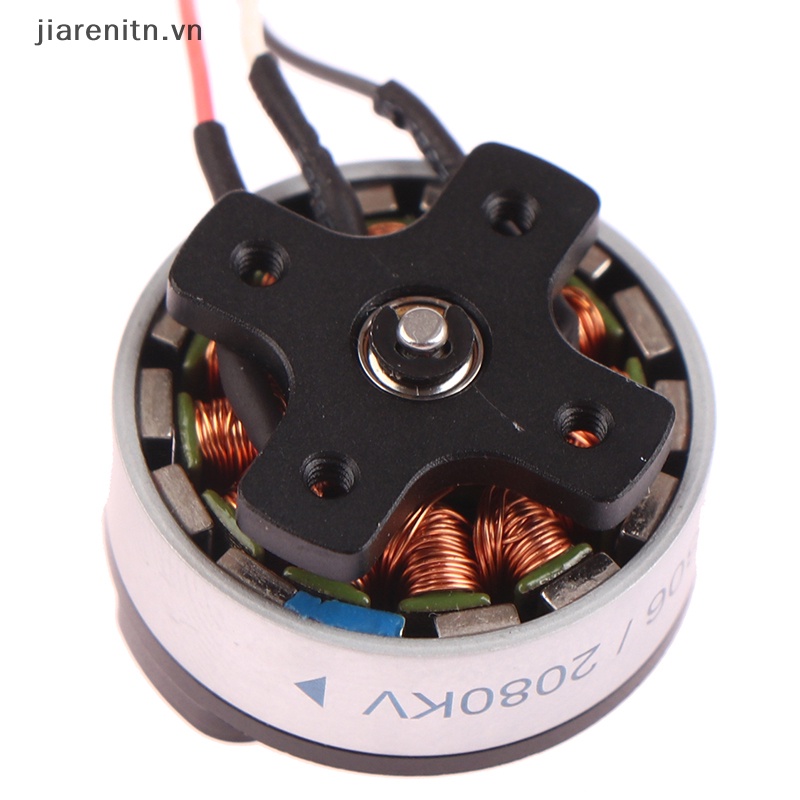Jiarenitn mini brushless motor micro 1806 mô hình máy bay động cơ không chổi than 2080kv vn