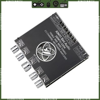 Bảng mạch khuếch đại âm thanh bluetooth 2 1 kênh tda7498 160wx2 + mô đun 220w bt aux u-da7498