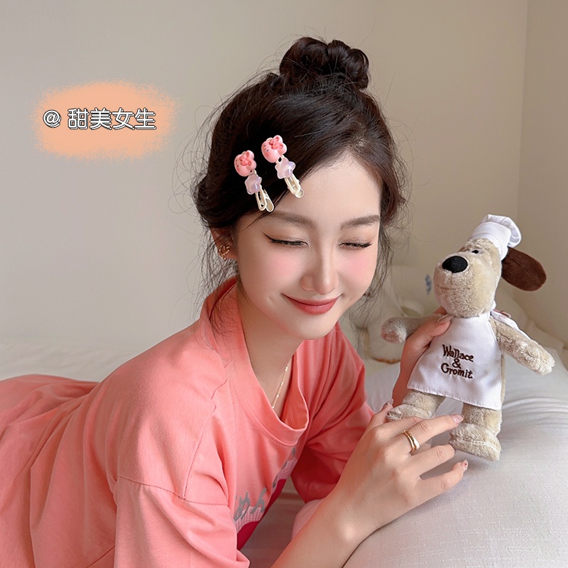 Kẹp Tóc Mái Hình Động Vật Hoạt Hình Xinh Xắn Cho Nữ