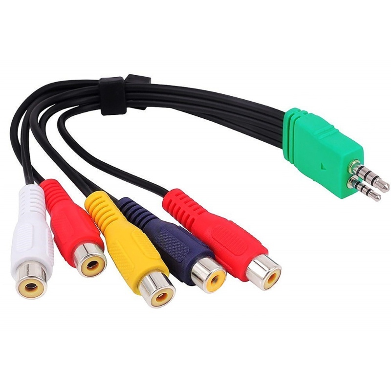 Cáp Video BTM 3 Dây 5mm 2 5mm cho BN3901154 Cáp chuyển đổi linh kiện TV LED Cáp chuyển đổi linh kiện