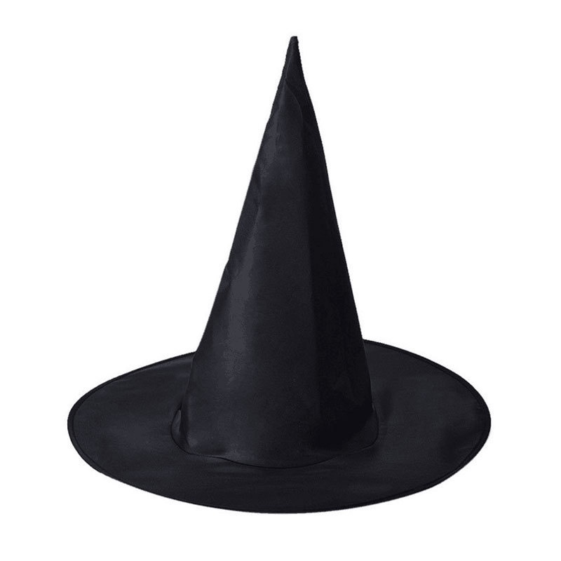 Phù thủy halloween mũ đen oxford vải phù thủy mũ trang điểm đạo cụ trang điểm harry potter mũ phù thủy ma thuật