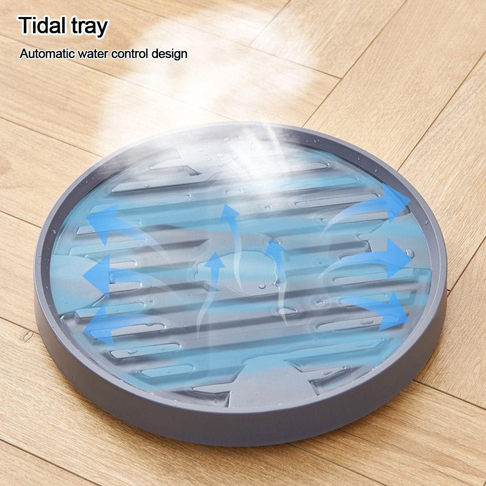 Đĩa Lót Chậu Hoa / Cây Cảnh Có Bánh Xe Di Chuyển Bằng Nhựa Bền Bỉ