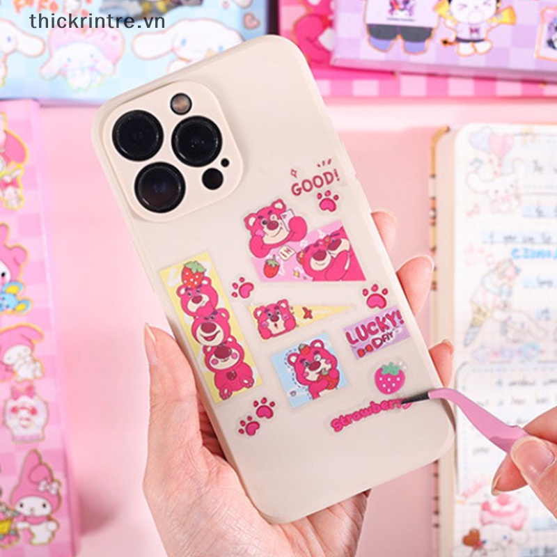 Bộ 25 Tấm Sticker Hình Sanrio Dễ Thương Bằng PVC Chống Nước Dùng Trang Trí Sổ Tay DIY