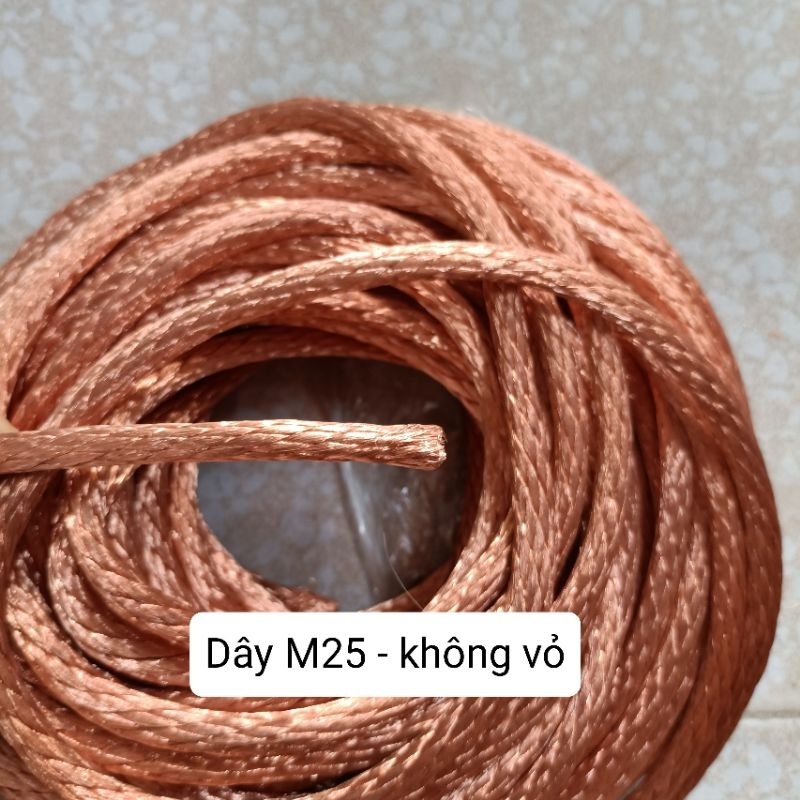 Dây đồng trần bện M25, M35, M50, M70 chế máy hàn cell pin