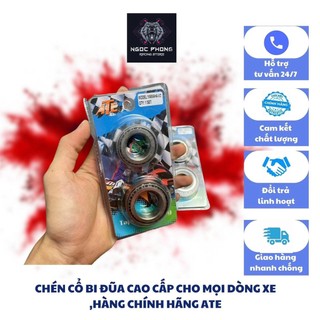 Chén cổ bi đũa cao cấp cho mọi dòng xe, hàng chính hãng ATE Exciter Wave Sirius Dream AB Nouvo Vario Click