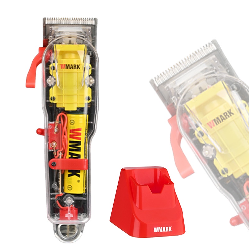 Tông Đơ Điện NG-108PRO Trong Suốt Có Thể Sạc Lại Tiện Dụng