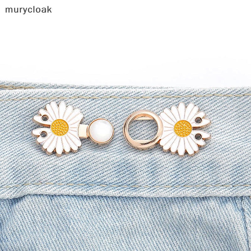 Mur # Thắt Lưng Quần Jean Có Thể Điều Chỉnh Khóa Cài Nút Vô Hình Tháo Rời Được