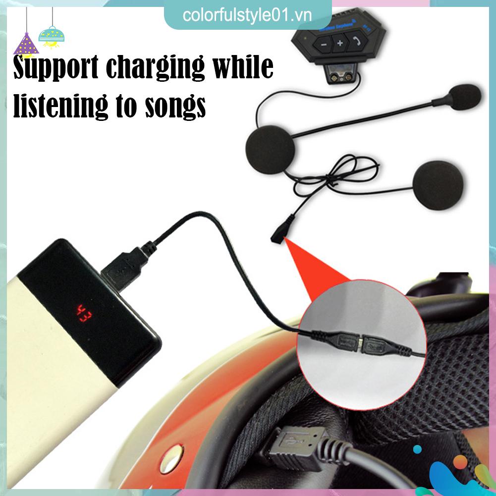 Tai Nghe Bluetooth Bt12 Csr8635 Dùng Cho Mũ Bảo Hiểm