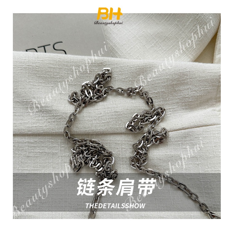 Túi Đeo Chéo Bằng Acrylic Phối Dây Xích Thời Trang 2023 Sang Trọng Cho Nữ