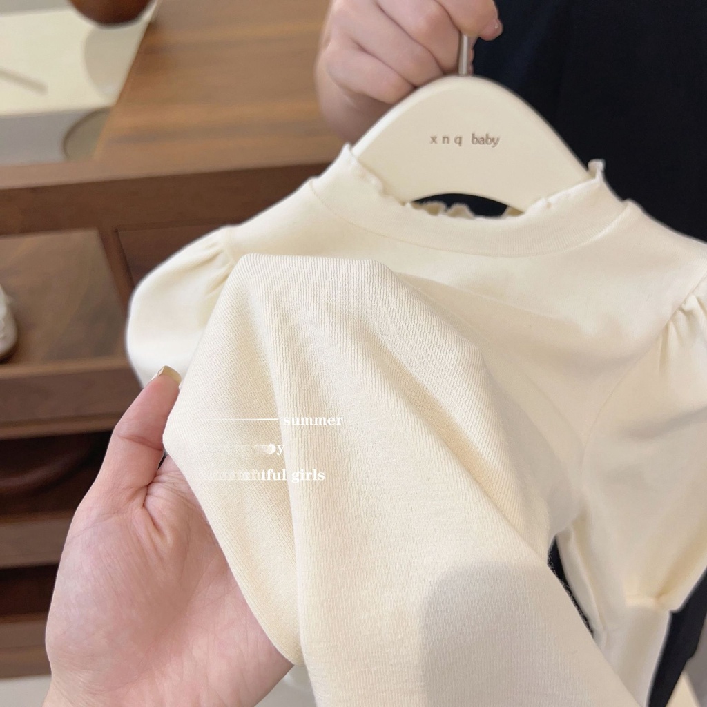 Áo Khoác Dệt Kim Không Tay Phong Cách Hàn Quốc Thời Trang Mùa Thu 2023 Mới Cho Bé Gái HTQ3