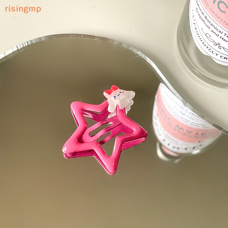 Kẹp Tóc Hình Ngôi Sao Năm Cánh Họa Tiết Hoạt Hình Ngôi Sao / Kuromi Cinnamoroll