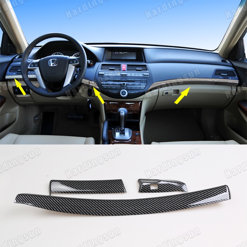 Miếng Dán Trang Trí Bảng Điều Khiển Xe Hơi Honda Accord 8th 2008-2012
