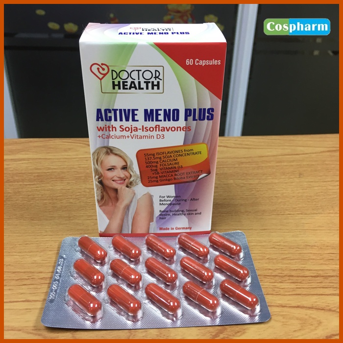 Viên Uống Cân Bằng Nội Tiết Tố Nữ  Doctor Health Active Meno Plus 60 Viên#helenngocshop #skincare