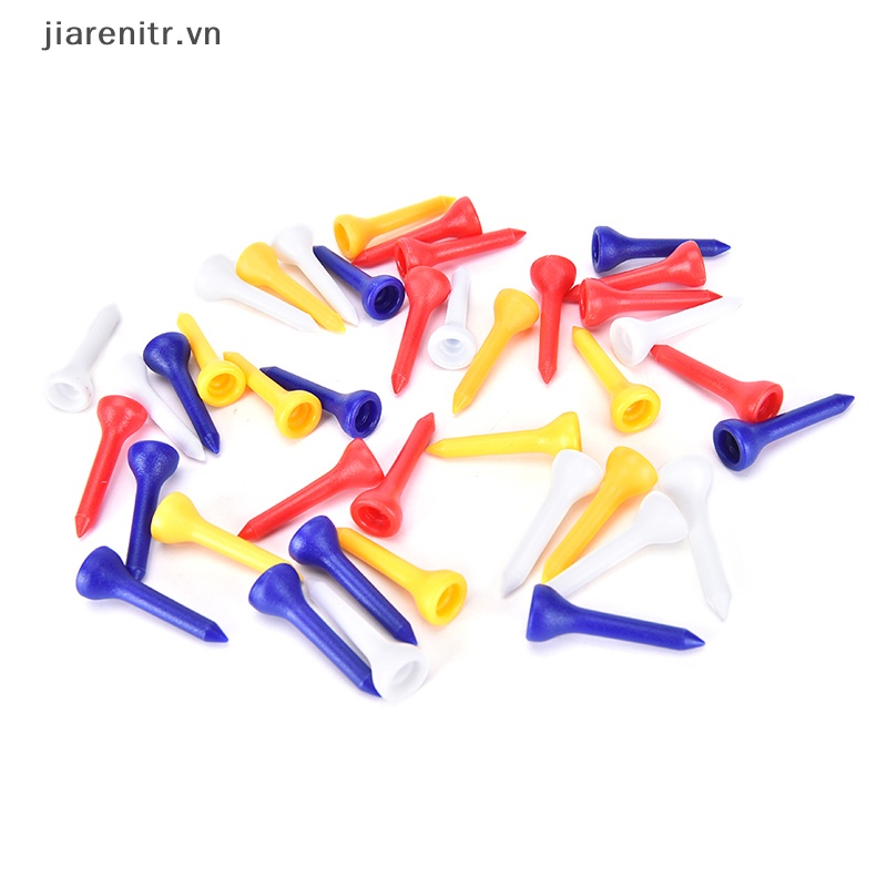 Set 100 Tee Bóng Golf Chuyên Nghiệp 36mm Bằng Nhựa