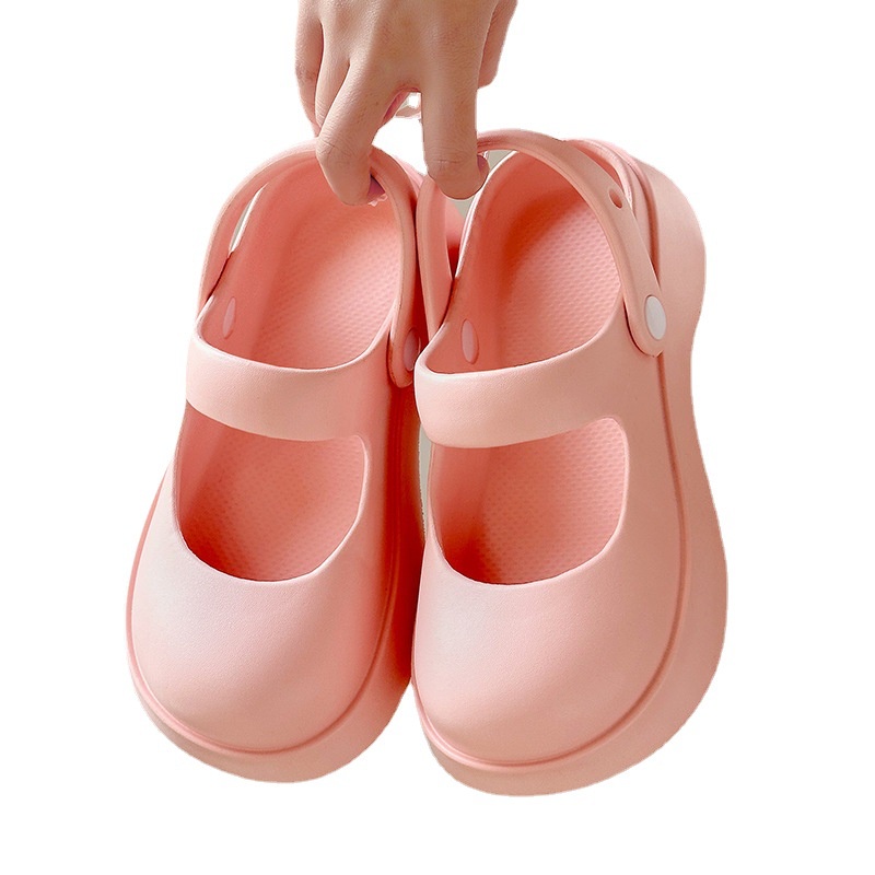 CHUMIAN Dép Mary Jane Đế Mềm Thoải Mái Thời Trang Dành Cho Nữ