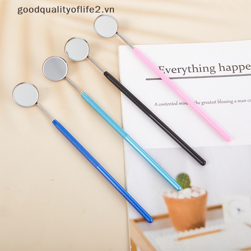 Gương Chăm Sóc Răng Miệng Bằng Thép Không Gỉ 15.5CM