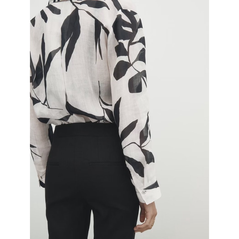 Hàng Mới Về Áo Sơ Mi Dài Tay In Họa Tiết Hoa Phong Cách Âu Mỹ Thời Trang Mùa Thu 2023 W031 9503