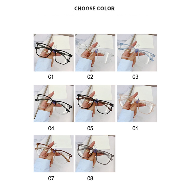 Kính Mát Chống Ánh Sáng Xanh Phong Cách Retro Cho Nam Nữ