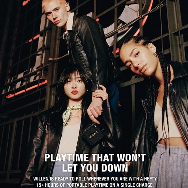 Loa mini marshall willen loa bluetooth không dây loa ngoài trời di động không thấm nước chất lượng âm thanh cao