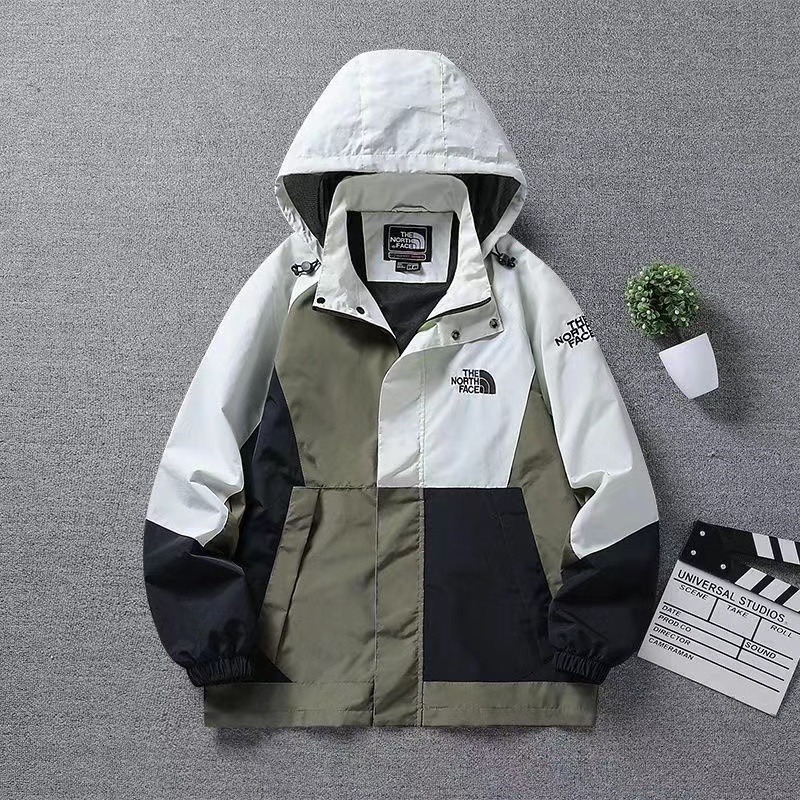 Logo thêu the north face 100% nguyên bản lưới lót bên trong không thấm nước áo khoác safari cặp đôi áo khoác áo khoác cho nữ áo khoác trơn áo khoác bomber áo khoác gió áo khoác hood cho nam
