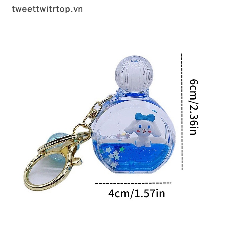 SANRIO Trtop Móc Khóa acrylic Họa Tiết Hoạt Hình Chó cinnamon Đáng Yêu Sáng Tạo vn