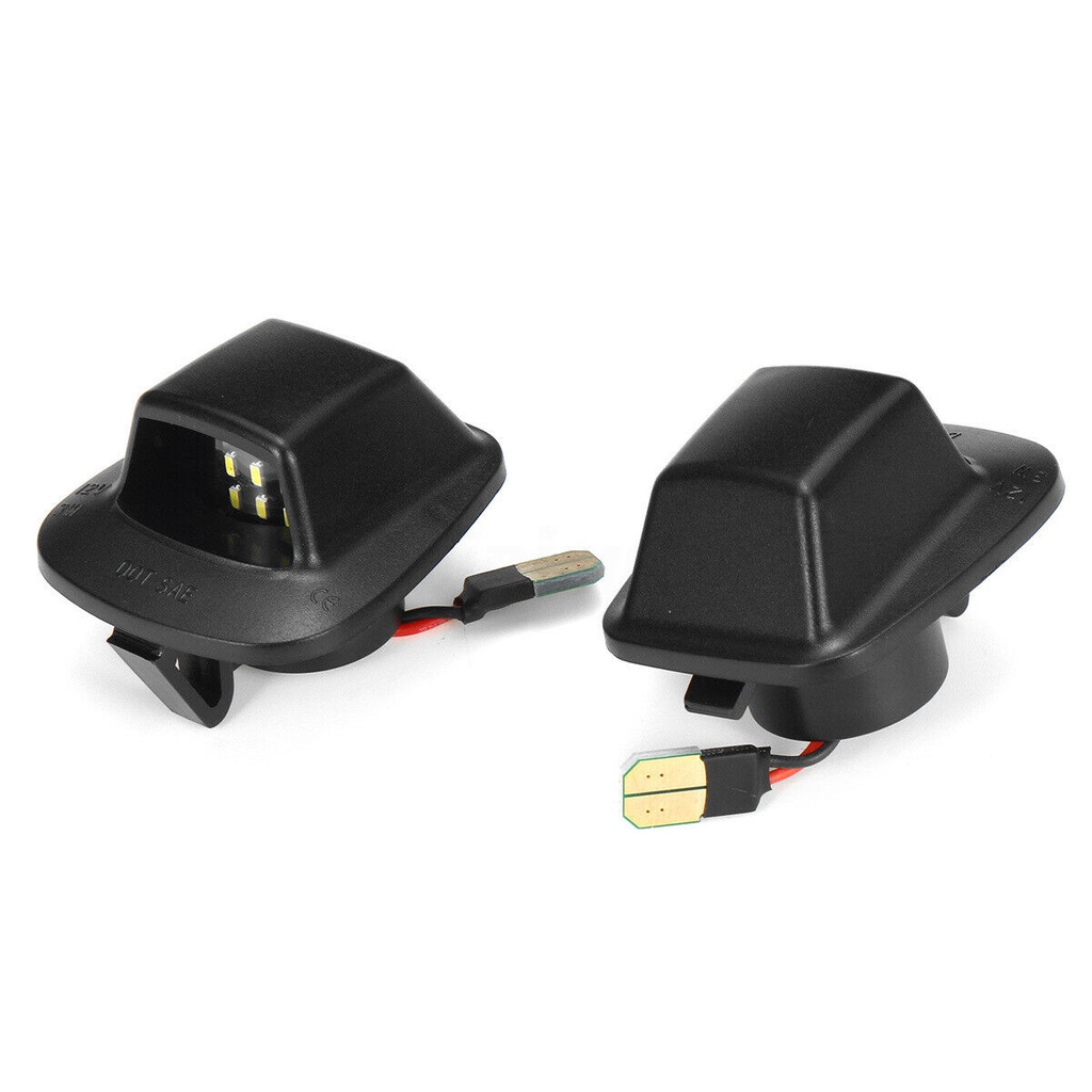 Đèn biển số xe 2 cái 6000k led cho mitsubishi raider dodge dakota