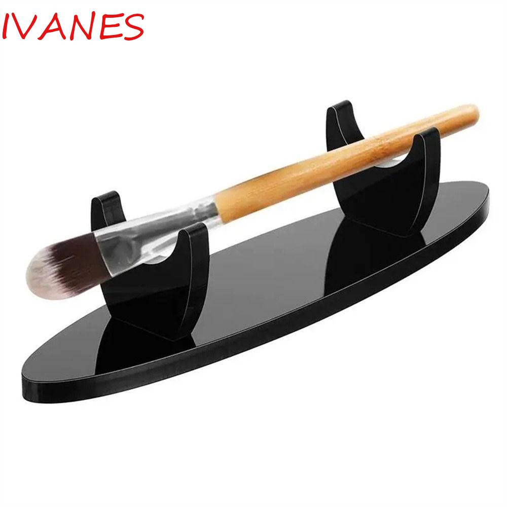 Đế trưng bày bút ivanes, giá đỡ bút acrylic trong suốt màu đen, văn phòng phẩm trong suốt đa chức năng để bàn giá đỡ bút chì đài phun nước giá đựng bút bi