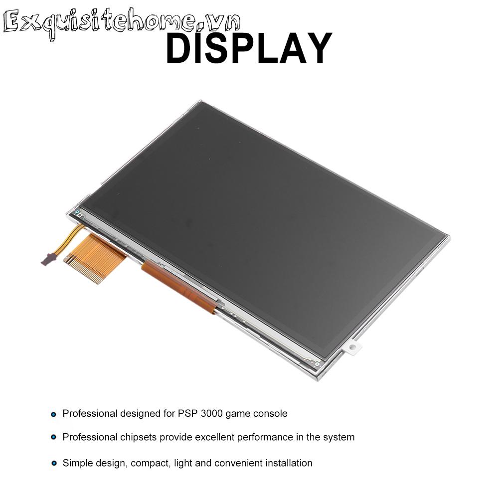 Bảng điều khiển trò chơi màn hình lcd màn hình điều khiển trò chơi thay thế các bộ phận cho sony psp 3000