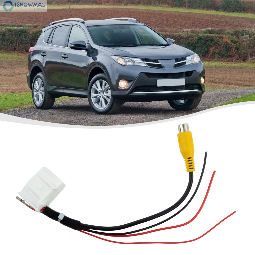 For Toyota 24pin Adapter Cable Camera Video Placement On Vehicle Brand New-New In 8-