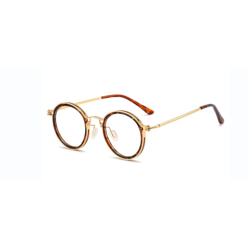 Kính đọc sách retro round anti-blue dành cho nam và nữ kính đọc sách anti-fatigue thoải mái