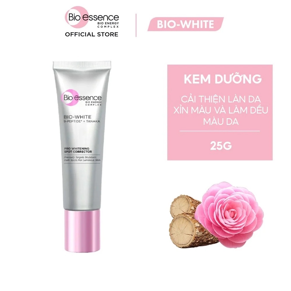 Kem Giảm Đốm Nâu Và Dưỡng Trắng Sáng Da Bio-White Pro 25g