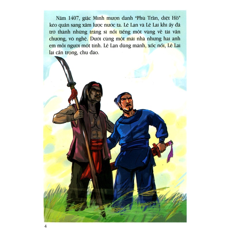 Sách Tranh Truyện Lịch Sử Việt Nam - Lê Lai