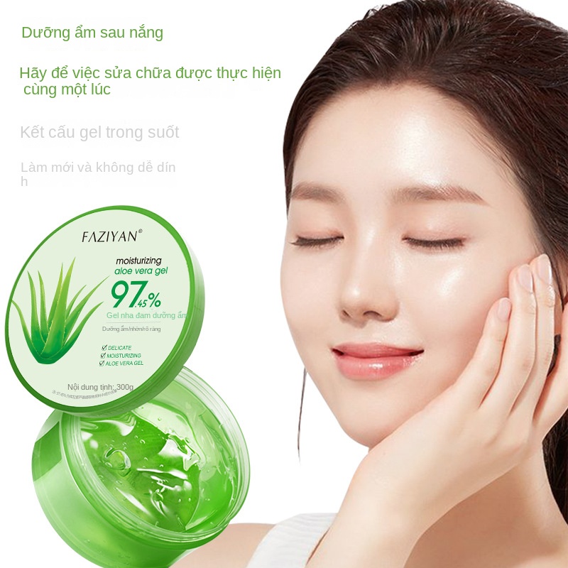 Gel Nha Đam Dưỡng Ẩm và Làm Mềm Da, Gel Lô Hội 99% Aloe Vera Gel Zu Cosmetics