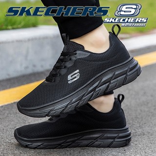 Ready stock man sneakers running shoes mesh breathable sports sneakers * skechers_ men's casual fashion shoes