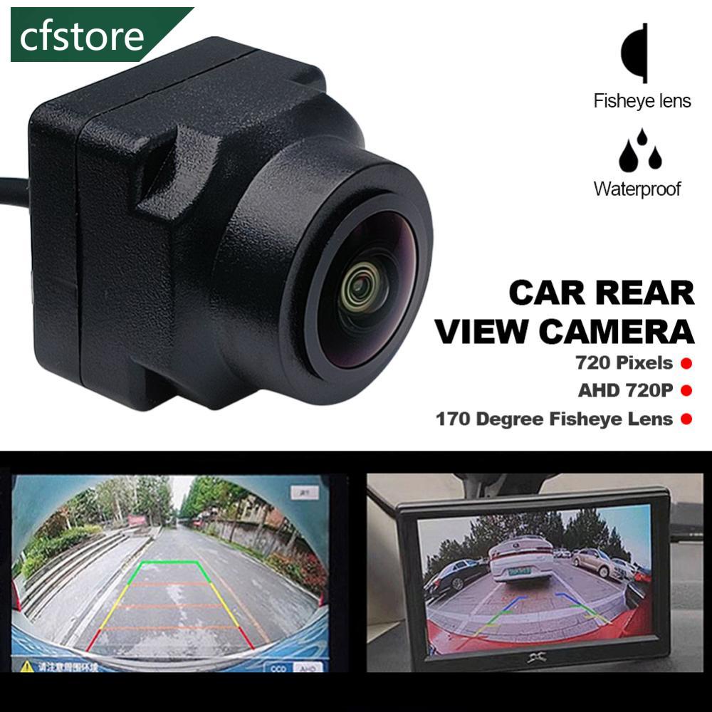 Camera lùi ô tô cfstore ahd 720 * 1280p 170 độ ccd ống kính mắt cá starlight tầm nhìn ban đêm cho xe camera quan sát phía trước hoặc phía sau e4v2