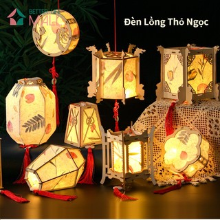 Lồng đèn trung thu cho bé,đèn lồng trung thu 2024, đèn lồng cầm tay Tết trung thu DIY, vật liệu đèn lồng thủ công DIY dành cho trẻ em