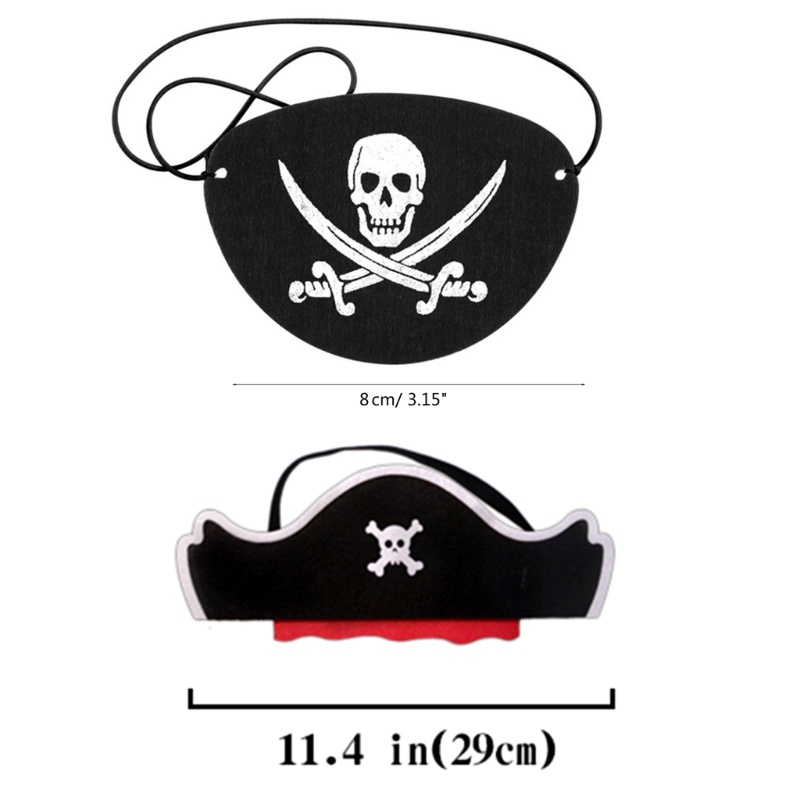Mũ Cướp Biển Hóa Trang halloween Cho Bé