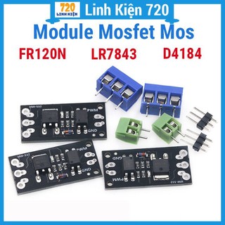 Module mosfet mos hiệu ứng trường fr120n, lr7843, aod4184