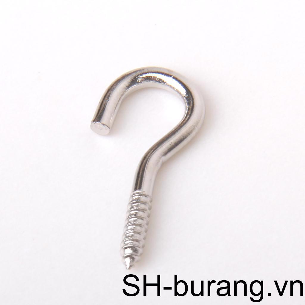 50 cái móc vít mắt bạc
