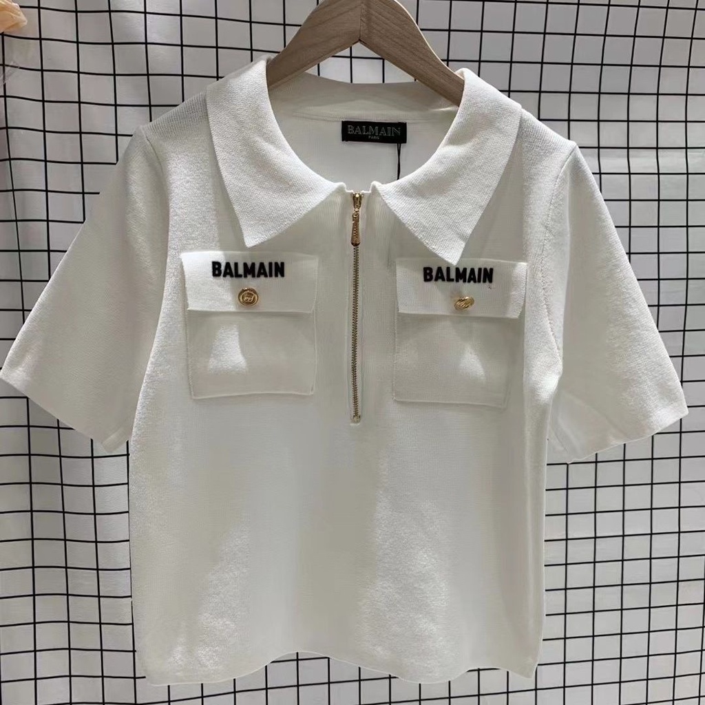 Áo Len Đan Tay Ngắn Kiểu Dáng Mới