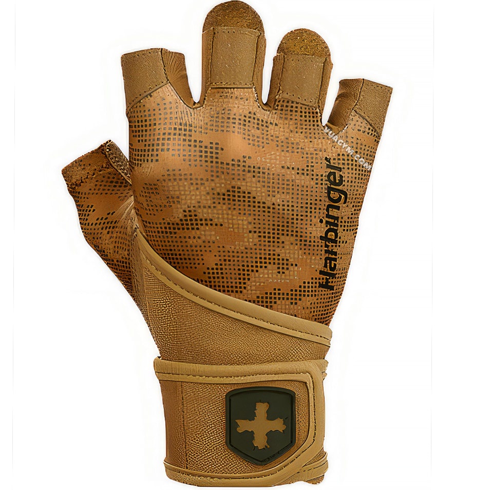 Găng tay Harbinger - Pro WristWrap Gloves 2.0  - Hỗ trợ tập luyện, bảo vệ cổ tay, Chính Hãng