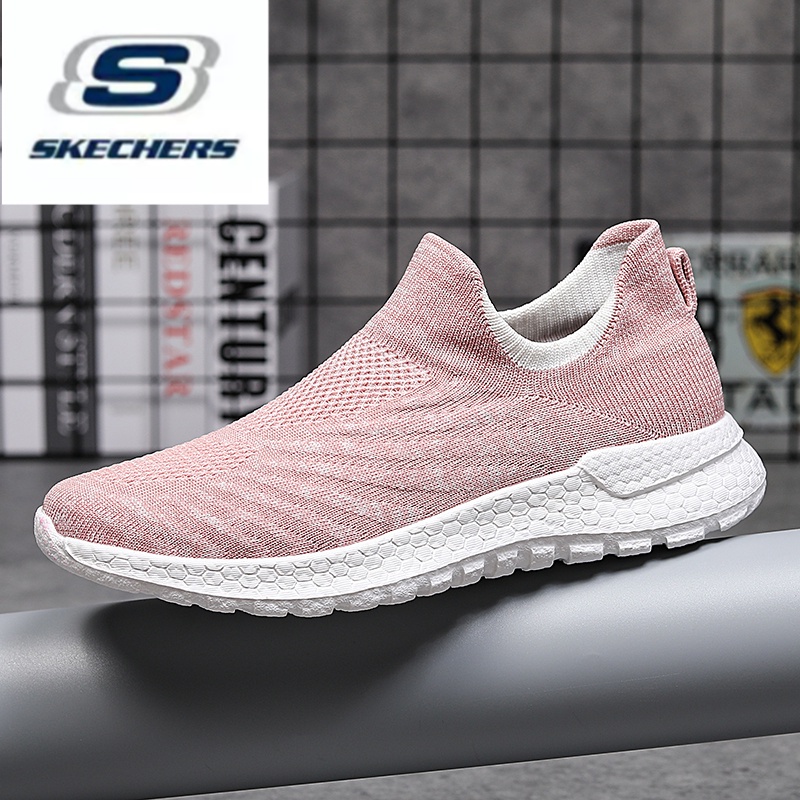 Giày thể thao * Skechers _ _ giày nữ Giày đế bằng nữ Hàn Quốc giày thể thao nữ giày thể thao trượt t