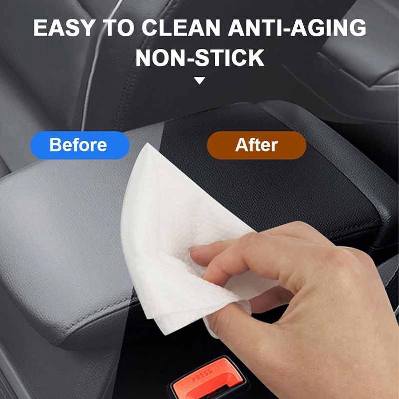 Seametal Khăn Da Ướt Vệ Sinh Nội Thất Xe Hơi Thông Dụng