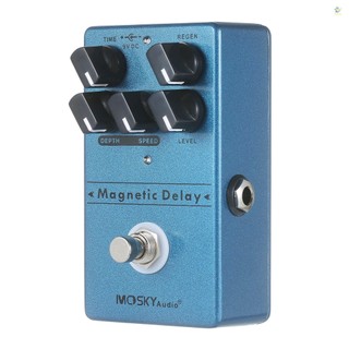 3elife moskyaudio delay echo effect pedal guitar effects delay effect pedal