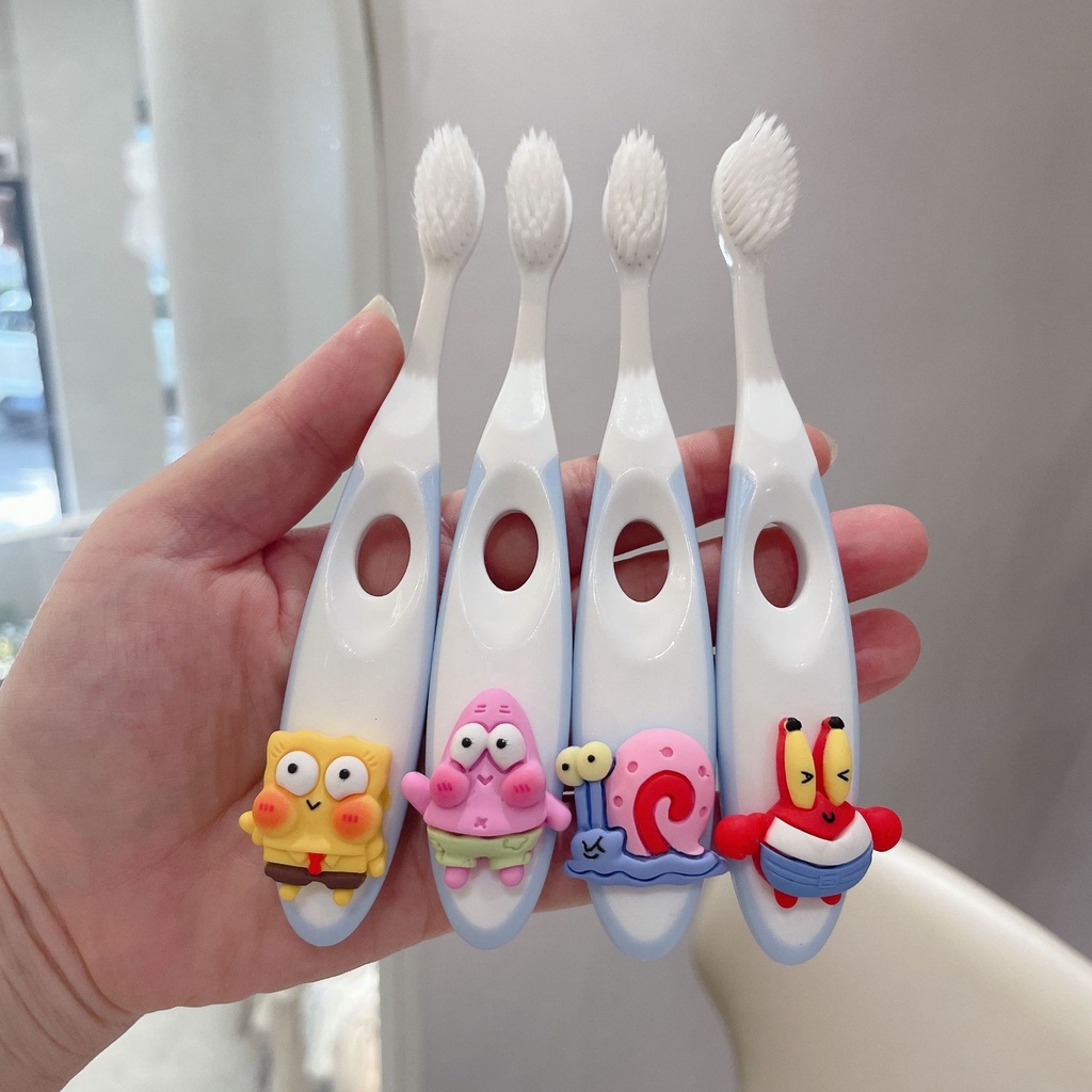 Sanrio Bàn Chải Đánh Răng Lông Mềm Hình kuromi cinnamoroll melody princess ultraman Cho Bé 3-12 Tuổi