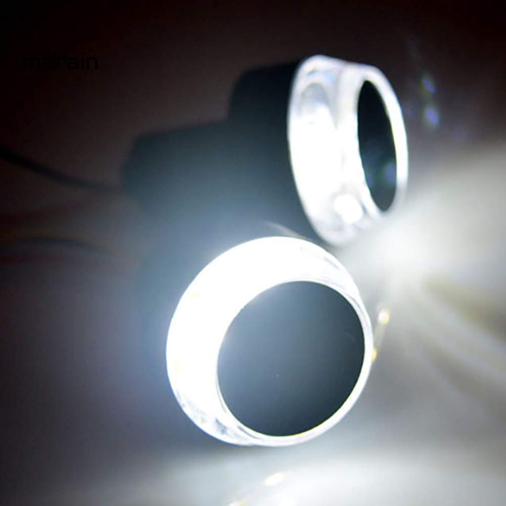 Bộ 2 Đèn LED Tín Hiệu 12V Gắn Tay Lái Xe Máy